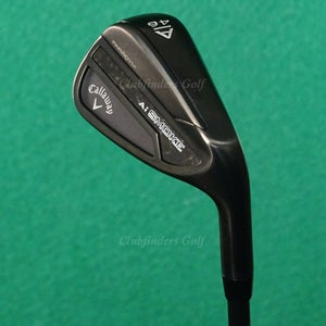 Callaway Paradym Ai Smoke Black 46 AW Approach Wedge Elevate Black Steel Stiff