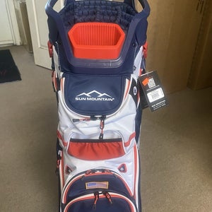 New 2025 Sun Mountain Maverick 14 Way Cart Bag USA