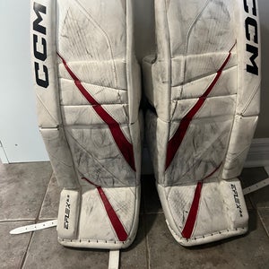 2024 26" CCM Eflex 6.5 Goalie Leg Pads (Used)