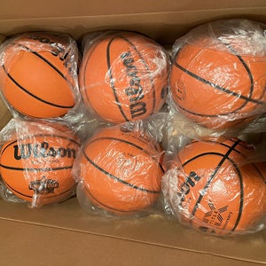 WILSON Indoor/Outdoor Recreation Balls-Case/6-NIB- Sz6/28.5 2023 WFF Logo