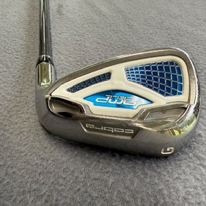 Men's Cobra AMP Cell Blue Wedge Right Handed Wedge Regular Flex 50 Degree Graphite Shaft (Used)