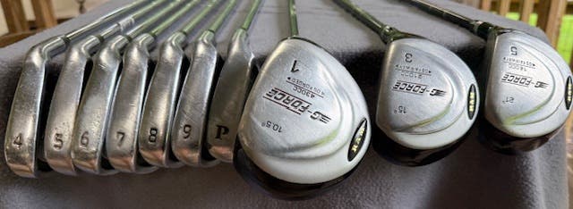Men's RAM G-Force Right Handed Clubs (Full Set) Regular Flex 10 Pieces (Used)