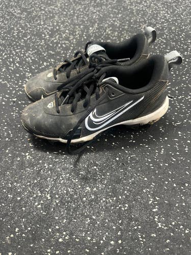 Used Nike TROUT BB/SB Cleats Black Junior 03.5 11849-S000026944