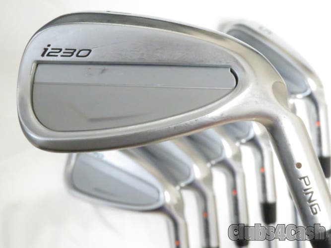 PING i230 Irons Orange Dot Project X IO 6.0/110g Stiff Flex 5-P+U
