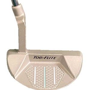 Top Flite Golf Mallet Putter RH Steel Shaft 34 In. Factory Grip Great Condition