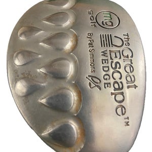 MasterGrip The Great Escape Lob Wedge 58* RH Stiff Flex Steel 35" New Jumbo Grip