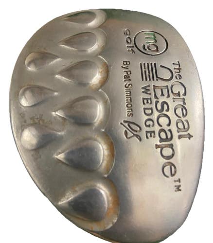 MasterGrip The Great Escape Lob Wedge 58* RH Stiff Flex Steel 35" New Jumbo Grip