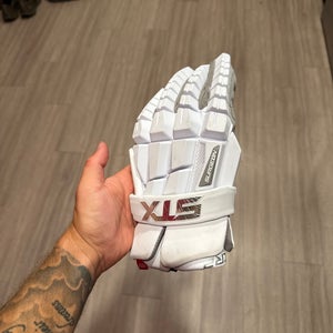 LEFT GLOVE ONLY EXTRA LARGE STX Surgeon RZR2 Lacrosse Gloves Extra Large (Used)