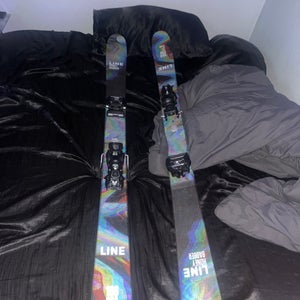 Line 166 cm All Mountain Honey Badger Skis (New)