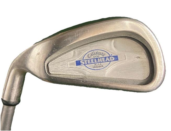 Callaway Steelhead X-14 6 Iron LH Men's Regular Graphite 37.5" Stock Grip Lefty
