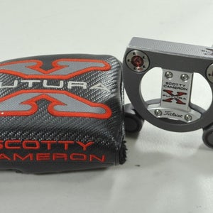 Titleist 2015 Scotty Cameron Futura X 35" Putter RH Steel w/ Head Cover # 195451