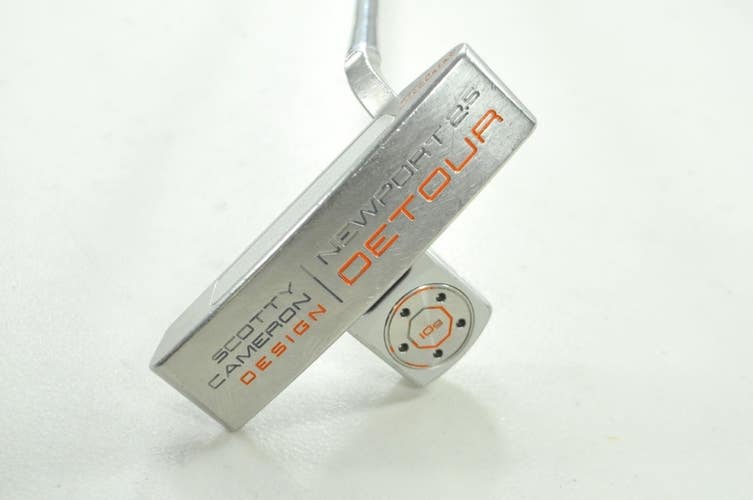 Titleist 2006 Scotty Cameron Detour Newport 2.5 35" Putter Right Steel # 195930