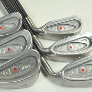 Ping Eye 2 5-W Iron Set Stiff Flex Red Dot Right KBS MAX 85 Graphite # 190516