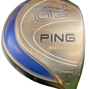 Ping G2 460cc Driver 7* RH Men's 65g Aldila-NV Stiff Graphite 45" New Grip Nice