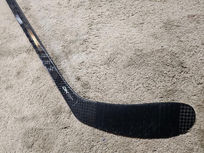 JARED MCCANN 20'21 Pittsburgh Penguins Kraken NHL Game Used Hockey Stick COA b