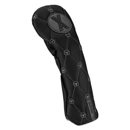 NEW TaylorMade Golf Patterned Black Hybrid/Rescue Headcover