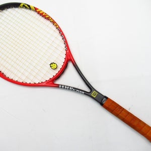 *USED* WILSON HYPER PRO STAFF 6.1 95 TENNIS RACQUET (4 1/4) FROM A COLLECTOR