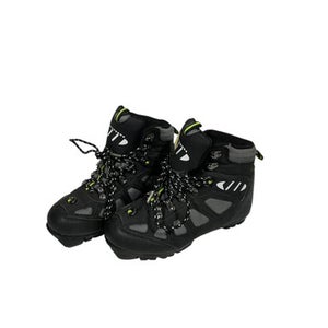 Used Whitewoods Boys NNN XC Ski Boots Black JR-02 11847-S000027438
