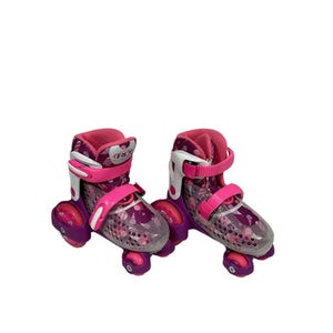 Used RollerDerby ROLLER DERBY Junior Roller Quad Skates Pink Adjustable 11847-S000027436
