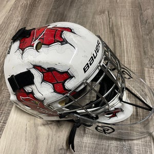 Youth Bauer NME3 Goalie Mask Helmet