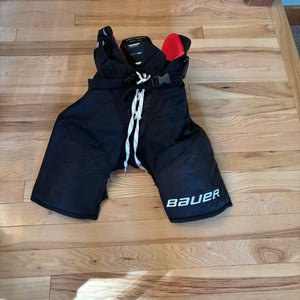 Black Large Adult Unisex Bauer Pants (New)