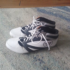 White Size 13.0 (W 14.0) Adult Warrior Molded Cleats Cleats