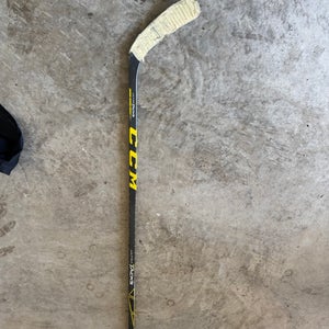 Senior CCM Ultra Tacks Right Handed Hockey Stick Mid Pattern  (Used)