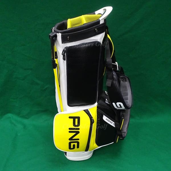 Ping PLD Hoofer Tour 2024 Yellow/Black/White Golf Stand Bag