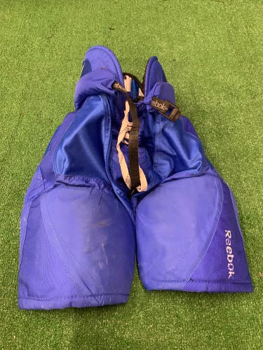 Blue Senior Small Reebok 7k Hockey Pants (Used)