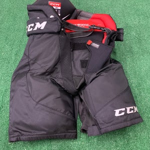Black Senior Small CCM Jetspeed FT4 Pro Hockey Pants (Used)