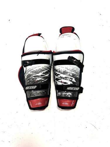 Used Bauer VAPOR X 7.0 Intermediate Shin Guards White 12" 11860-S000293937