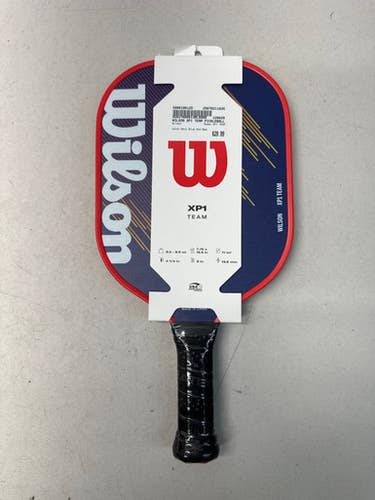 Used Wilson XP1 TEAM Pickleball Racquet Navy Blue And Red 11835-S000196125