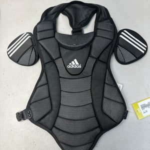 Used Adidas YTH CHEST PRO Catchers Chest Protector Black Youth 11835-S000196282