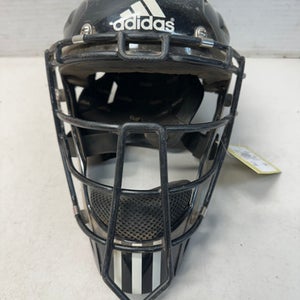 Used Adidas CATCH HELMET Catchers Helmet w/Mask Black SM 11835-S000196283