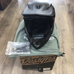 Troy Lee Designs D3 Fiberlite Mono Adult Unisex Helmet Size XXL(New)