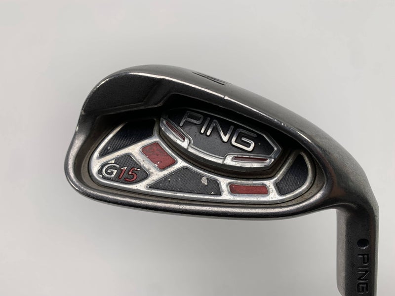 Ping G15 Pitching Wedge PW Black Dot Wedge Steel Mens RH Undersize Grip
