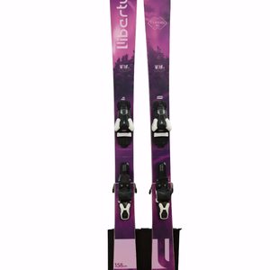 Liberty Genesis 90 Used 2024 Skis (158cm) with Atomic Strive 11 Bindings