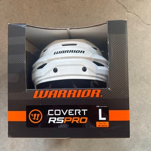 Large NHL Toronto Maple Leafs Warrior Covert RSPRO Helmet Pro Stock (New) White