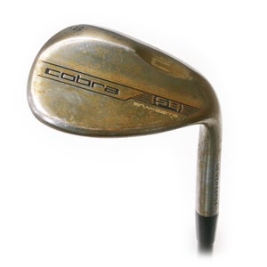Cobra Snakebite RAW 58*/08*V Lob Wedge Graphite LA Golf L Series 120 l-4 Stiff