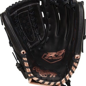 Rawlings R9 Series 12.5" Fastpitch Softball Glove - Left Hand Throw - Black