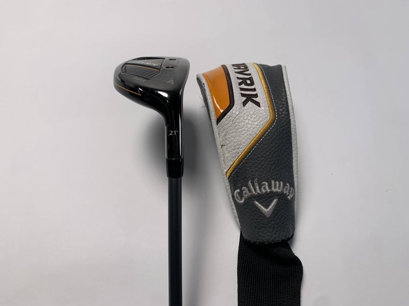 Callaway Mavrik Max 4 Hybrid 21* Project X Catalyst 5.5 65g Regular RH HC