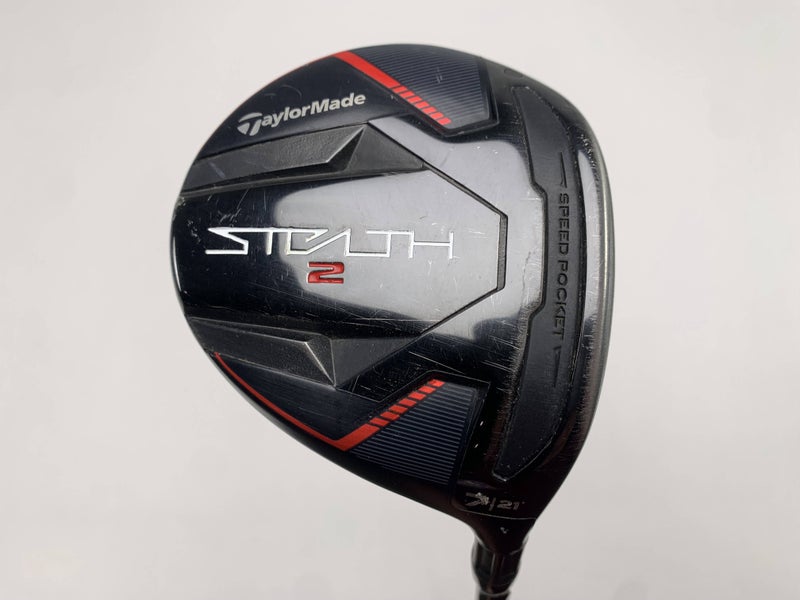 TaylorMade Stealth 2 7 Fairway Wood 21* Kai'li Blue 70g Extra Stiff RH
