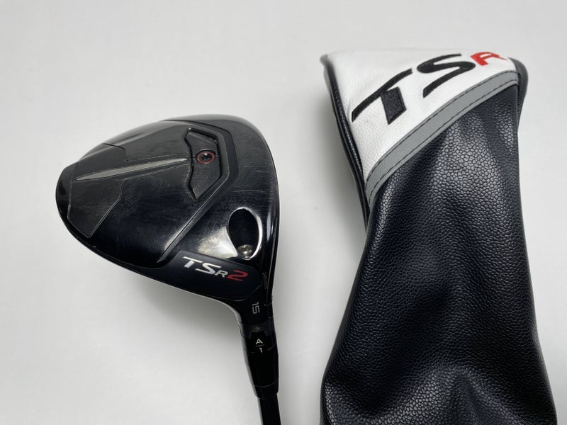Titleist TSR2 3 Fairway 15* HZRDUS 6.0 Gen 4 Dual Torsional Black Stiff RH HC