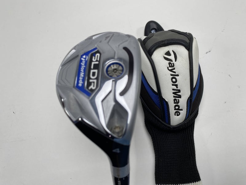 TaylorMade SLDR 4 Hybrid 21* Fujikura Speeder 82h 82g Stiff Graphite Mens RH HC