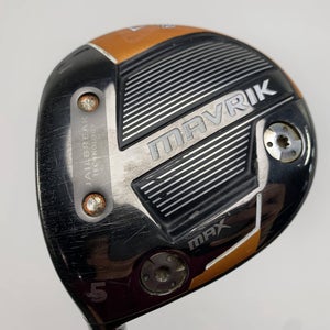 Callaway Mavrik Max 5 Fairway Wood 18* UST Mamiya Helium 5F3 Regular LH
