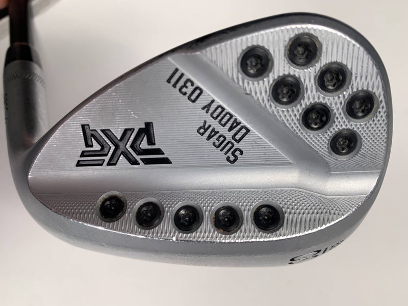 PXG 0311 Sugar Daddy Milled Chrome Lob Wedge LW 60* 9 MC MMT 60g Senior RH