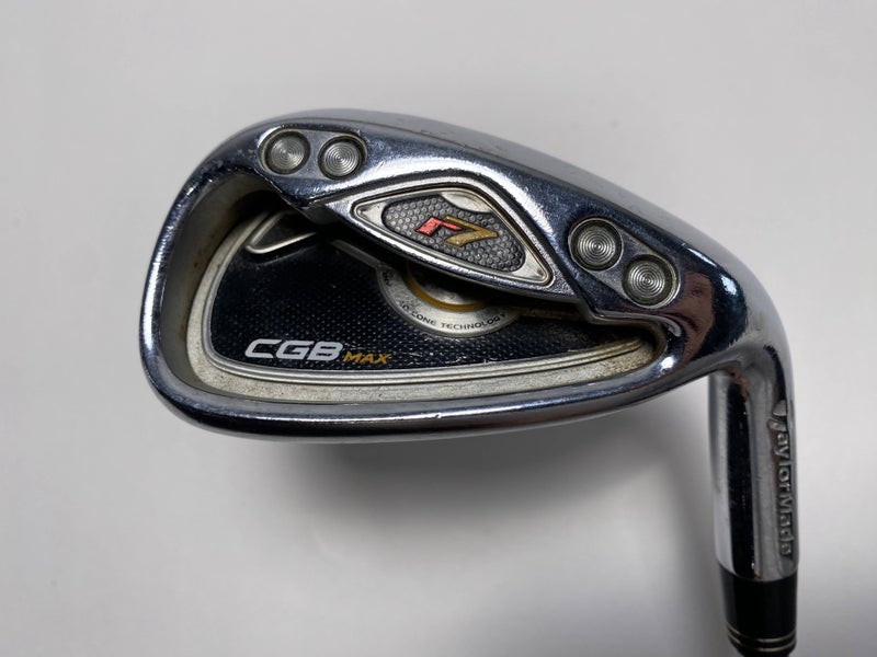TaylorMade R7 CGB Max 2008 Pitching Wedge PW REAX SuperFast Black 90g Wedge RH