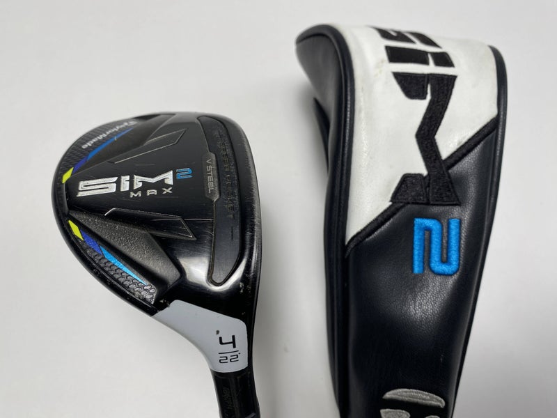 TaylorMade SIM2 MAX Rescue 4 Hybrid 22* Fujikura Ventus Blue 6R Regular RH HC