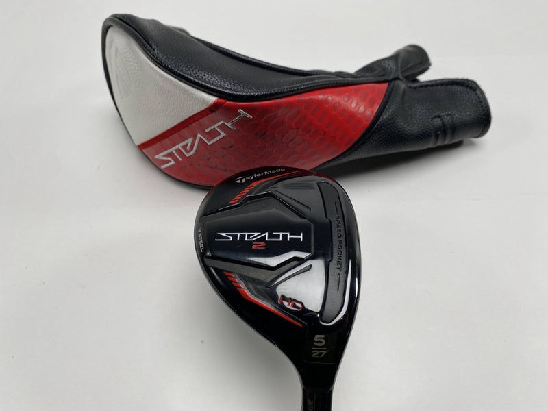 TaylorMade Stealth 2 HD 5 Hybrid 27* Fujikura Speeder NX Red 50g Senior RH HC