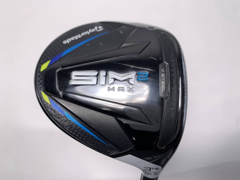 TaylorMade SIM2 MAX 3HL Fairway Wood 16.5* Fujikura Ventus Blue 5R Regular RH